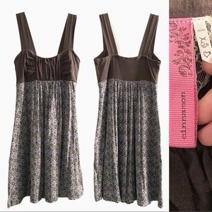 Cinnamon Girl dainty square neck mini dress